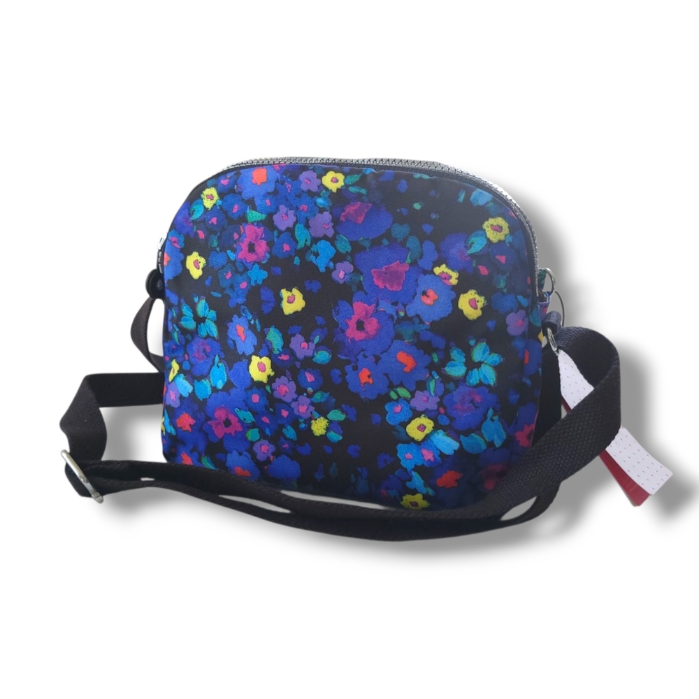 ✨️HP✨️Kipling | NWT Blue/Multicolor 'Fresh Freesia' Floral Crossbody Bag - Picture 4 of 10